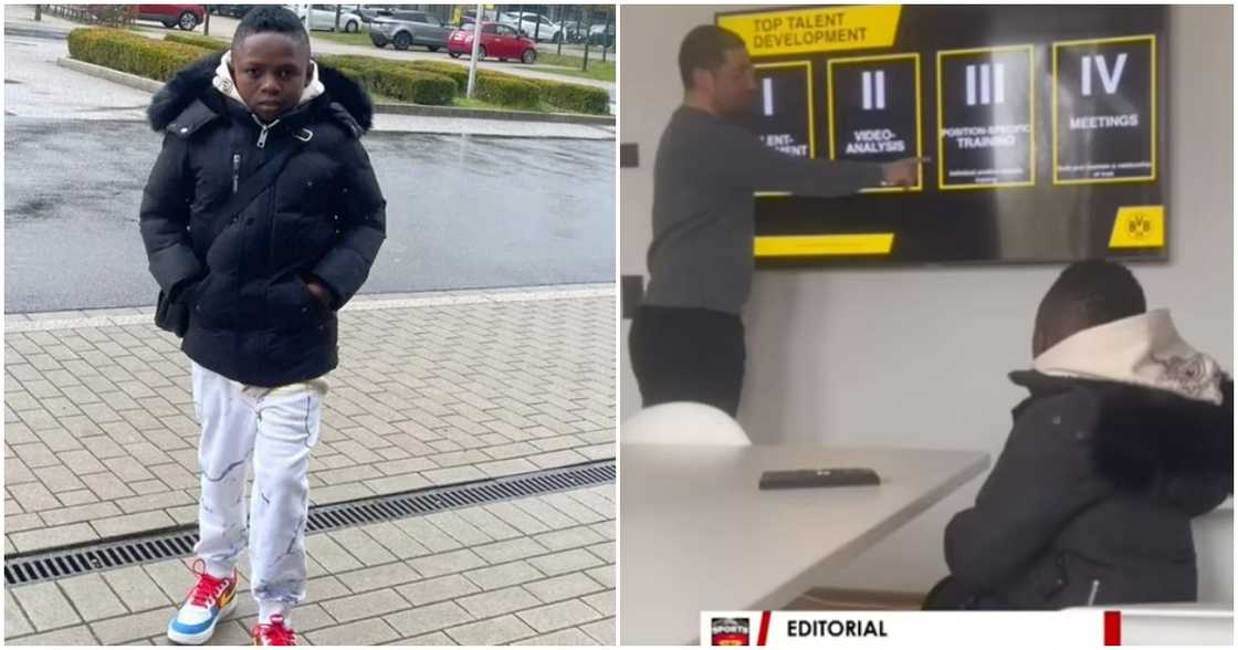 Yaw Dabo at Dortmund Yaw Dabo at Dortmund