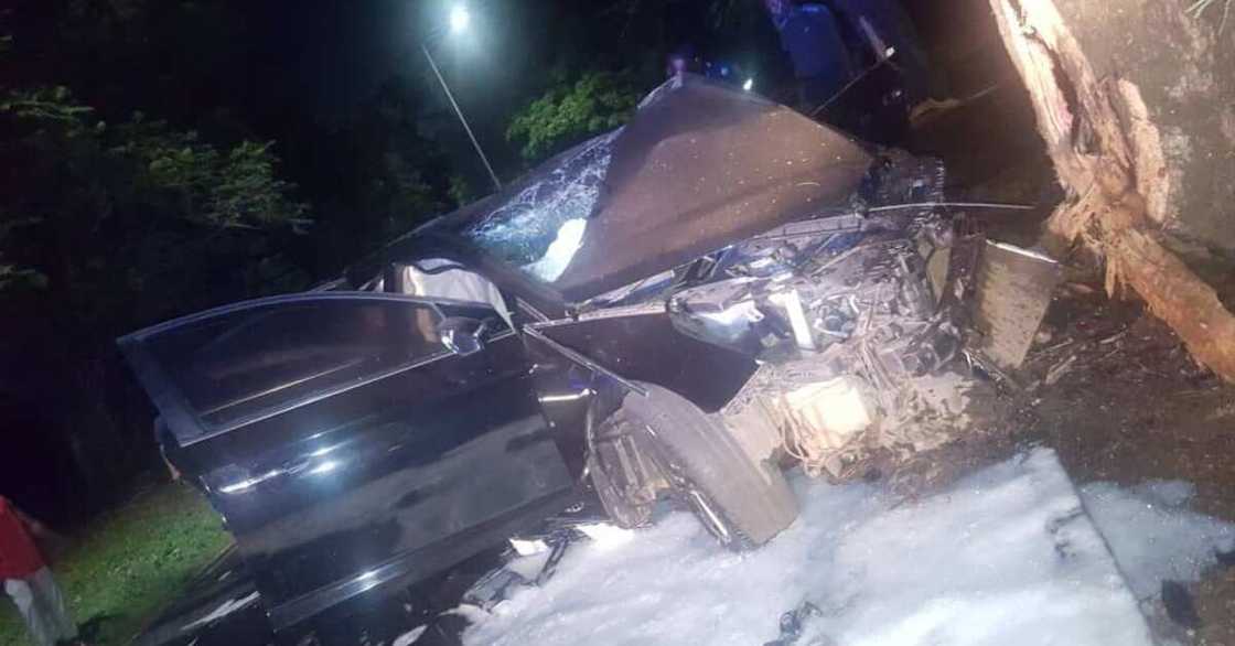 2 KNUST students die in car crash on campus; 3 others seriously injured