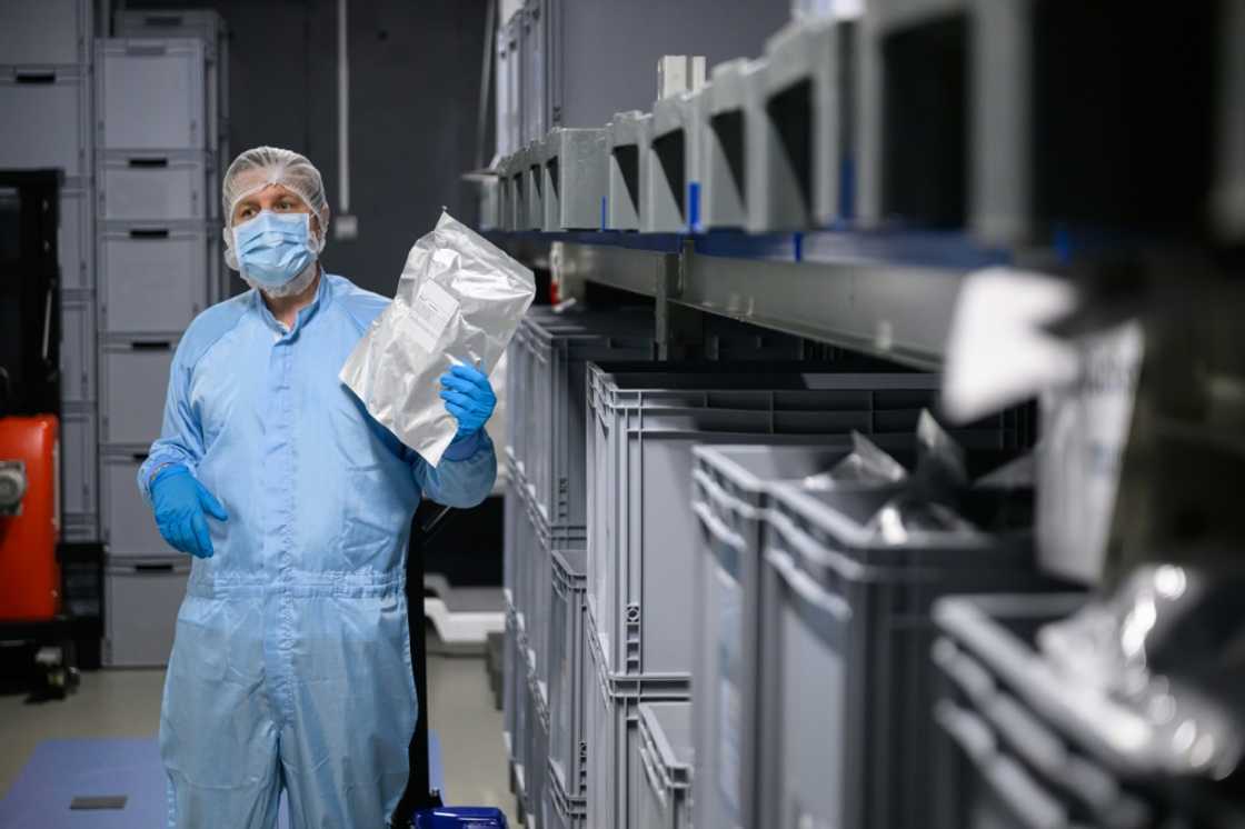 Philip Schetter, CEO of Cantourage, shows the storage room of the raw cannabis plants at the company’s production site in an undisclosed location in Bavaria Philip Schetter, CEO of Cantourage, shows the storage room of the raw cannabis plants at the company’s production site in an undisclosed location in Bavaria