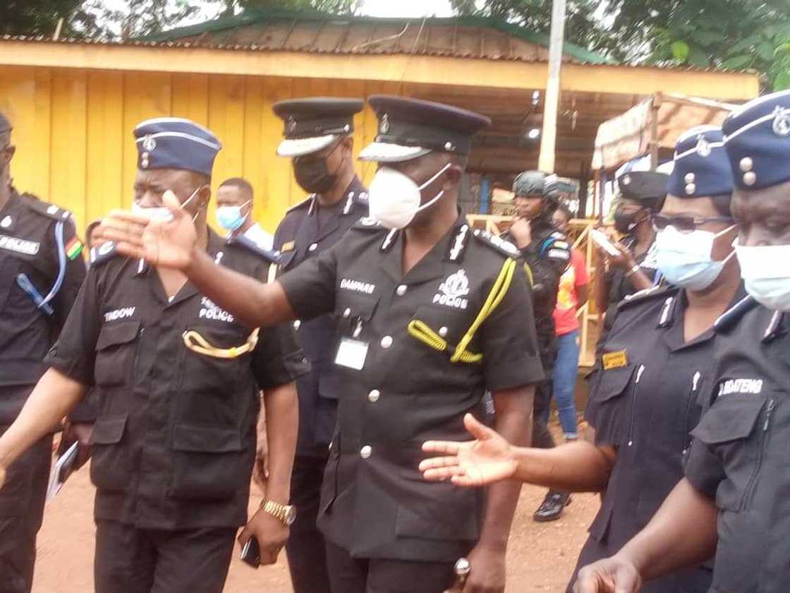 IGP, top police forces land in Sunyani as investigations uncover human meat in fridge IGP, top police forces land in Sunyani as investigations uncover human meat in fridge