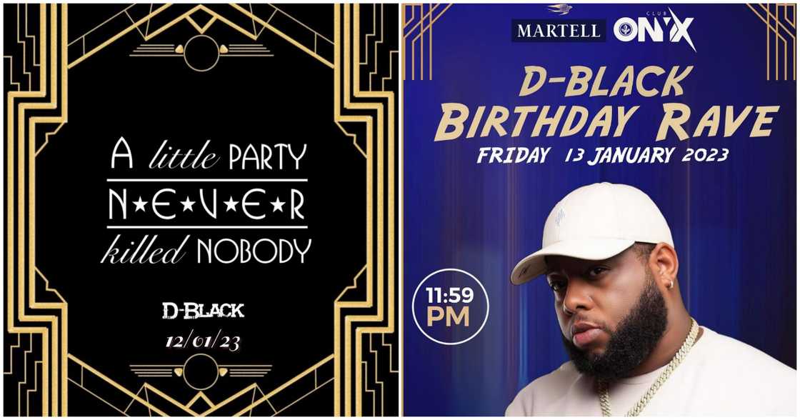 D-Black to host birthday party