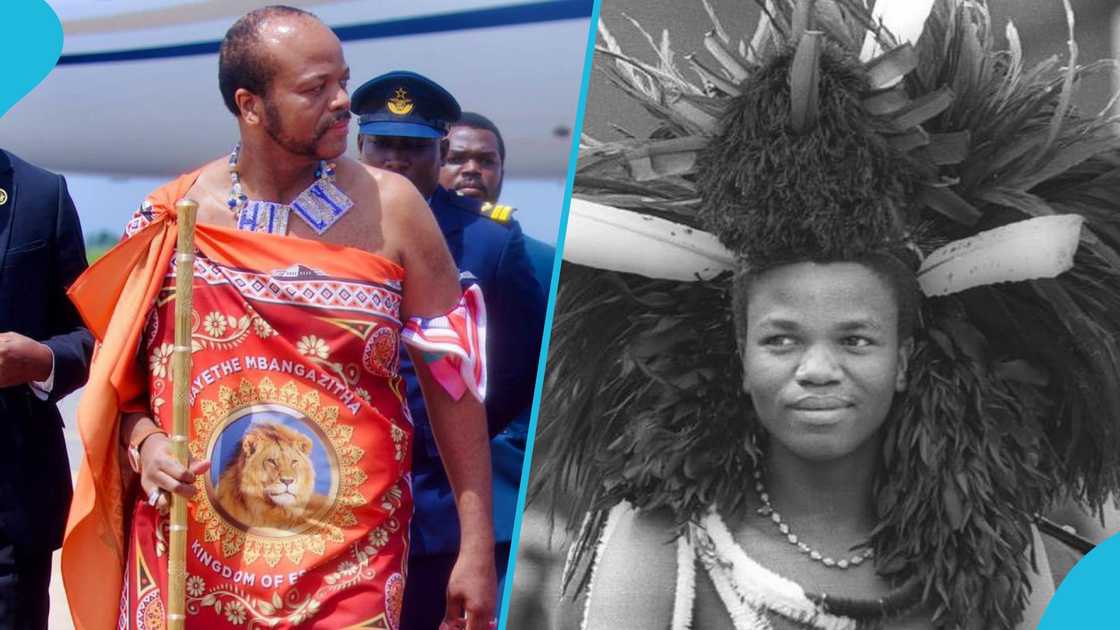 His Majesty, King Mswati III, King Mswati III's 45 children, King Mswati III's 16 wives, King Mswati III in Ghana, King Mswati III and Otumfuo Nana Osei Tutu II