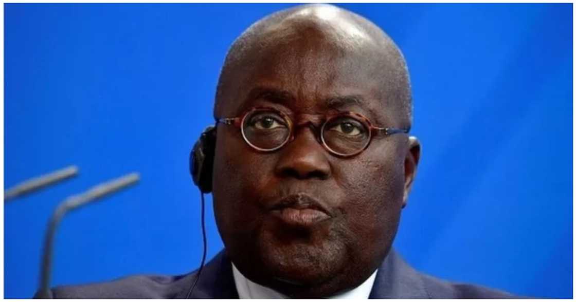 Akufo-Addo serious Akufo-Addo serious