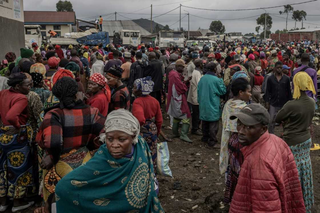 An estimated 200,000 people have fled their homes since the M23 armed group resumed fighting An estimated 200,000 people have fled their homes since the M23 armed group resumed fighting