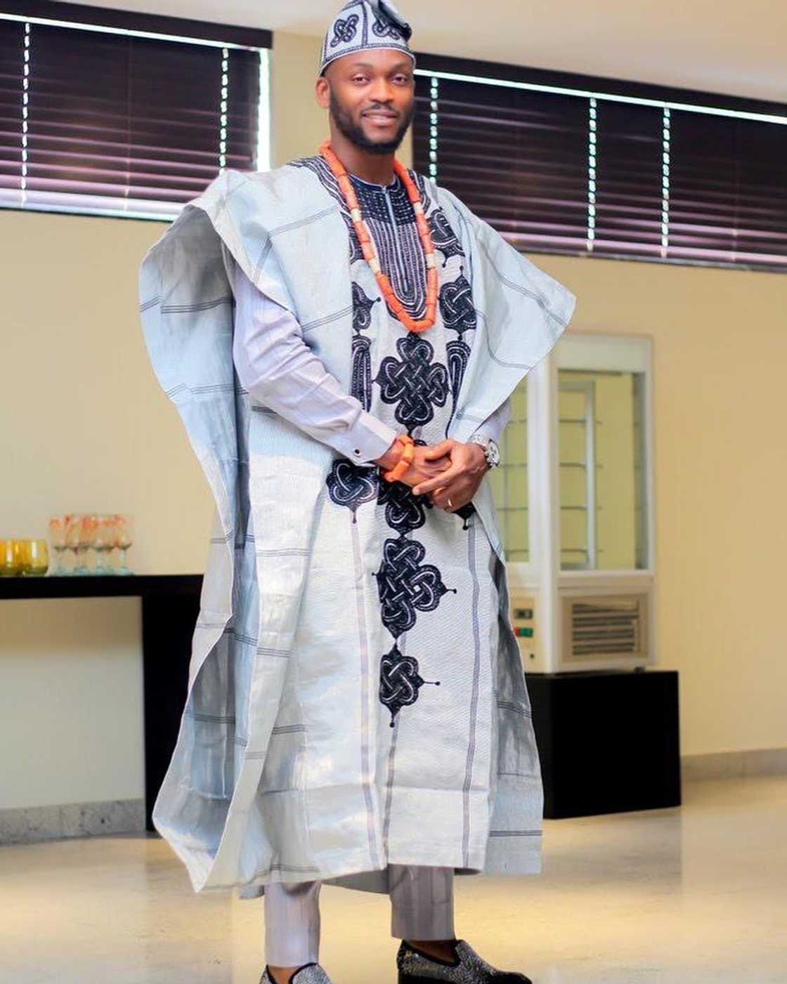 Aso oke for yoruba traditional wedding