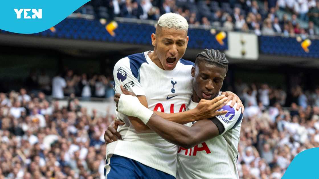 Kudus-Richarlison duo, Tottenham's EPL results, Premier League 2025/26 season, Kudus' goals and assists