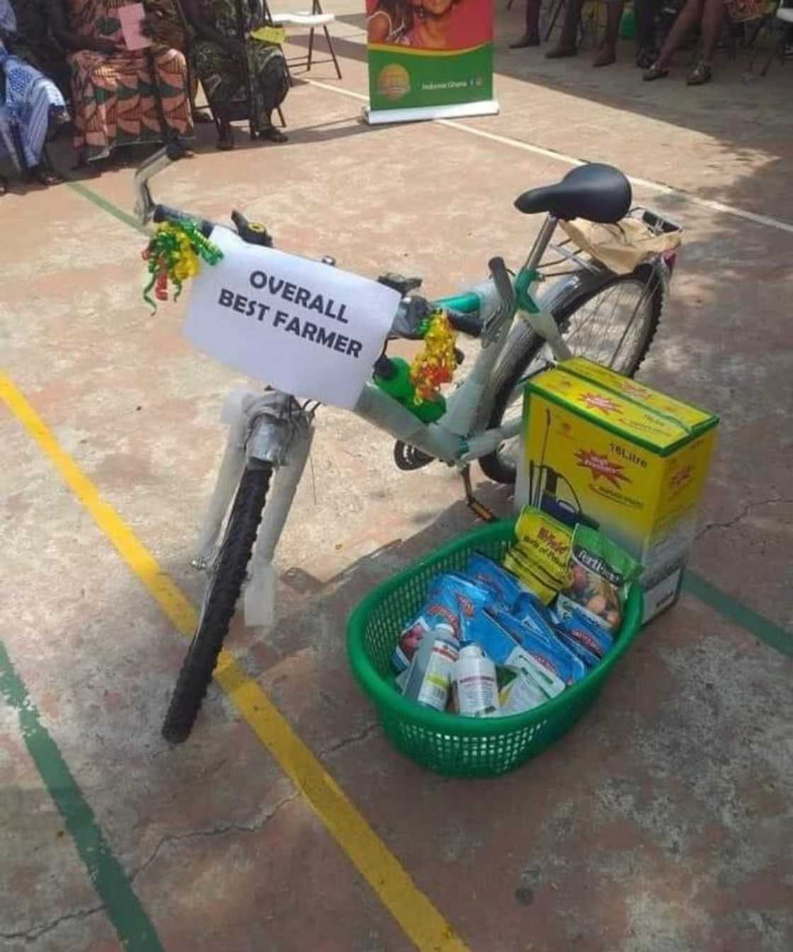 A polytank, insecticides and cutlasses were part of Farmer's Day prize - AMA clarifies A polytank, insecticides and cutlasses were part of Farmer's Day prize - AMA clarifies