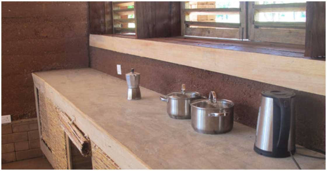 The inside of cafeteria The inside of cafeteria