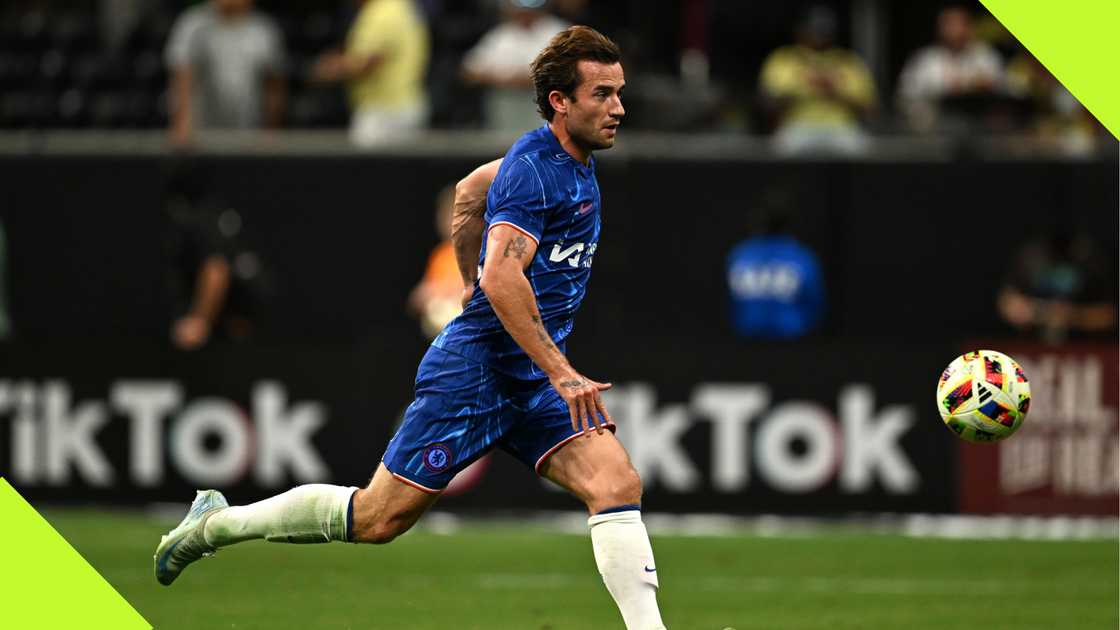 Ben Chilwell in action for Chelsea. Ben Chilwell in action for Chelsea.