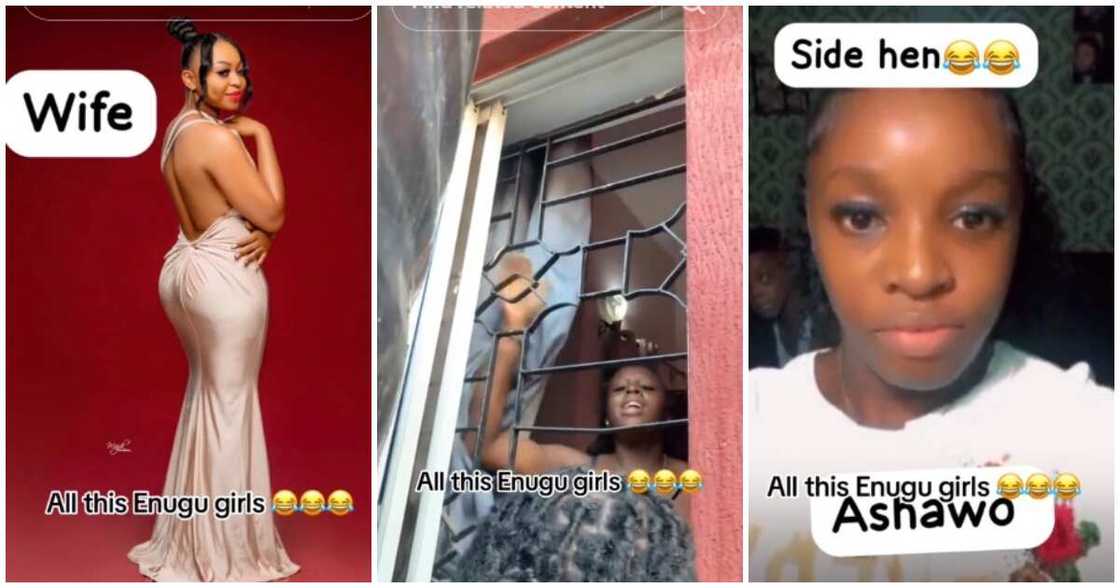 Nigerian woman, side chick, video, Enugu