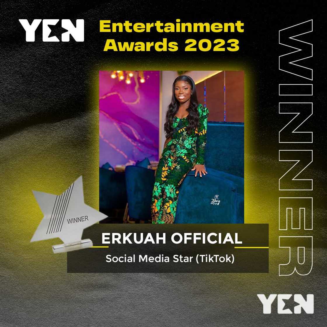 Erkuah Official wins at YEN Awards Erkuah Official wins at YEN Awards