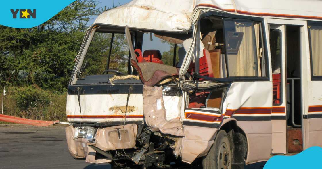 Road crash on Accra-Kumasi road near Bunso