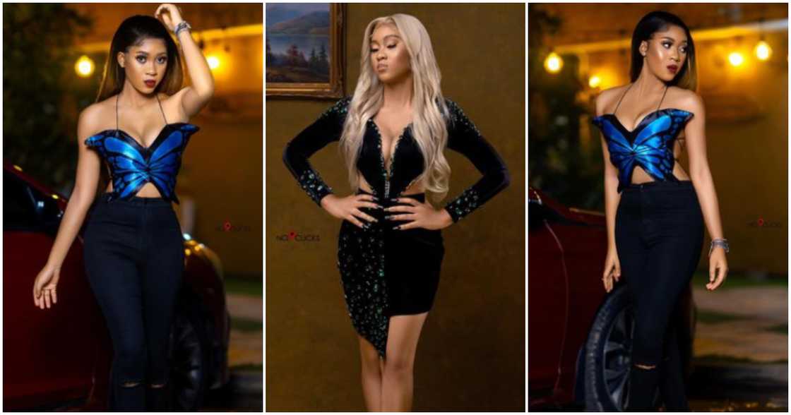 Jackline Mensah shows off beauty and fashion credential in new photos. Jackline Mensah shows off beauty and fashion credential in new photos.