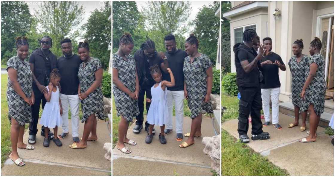 Kuami Eugene and NDA's family Kuami Eugene and NDA's family