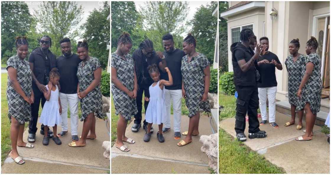 Kuami Eugene and NDA's family