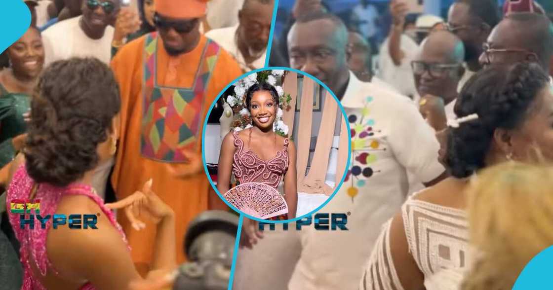 Dr. Ofori Sarpong's daughter rocks elegant dresses. Dr. Ofori Sarpong's daughter rocks elegant dresses.