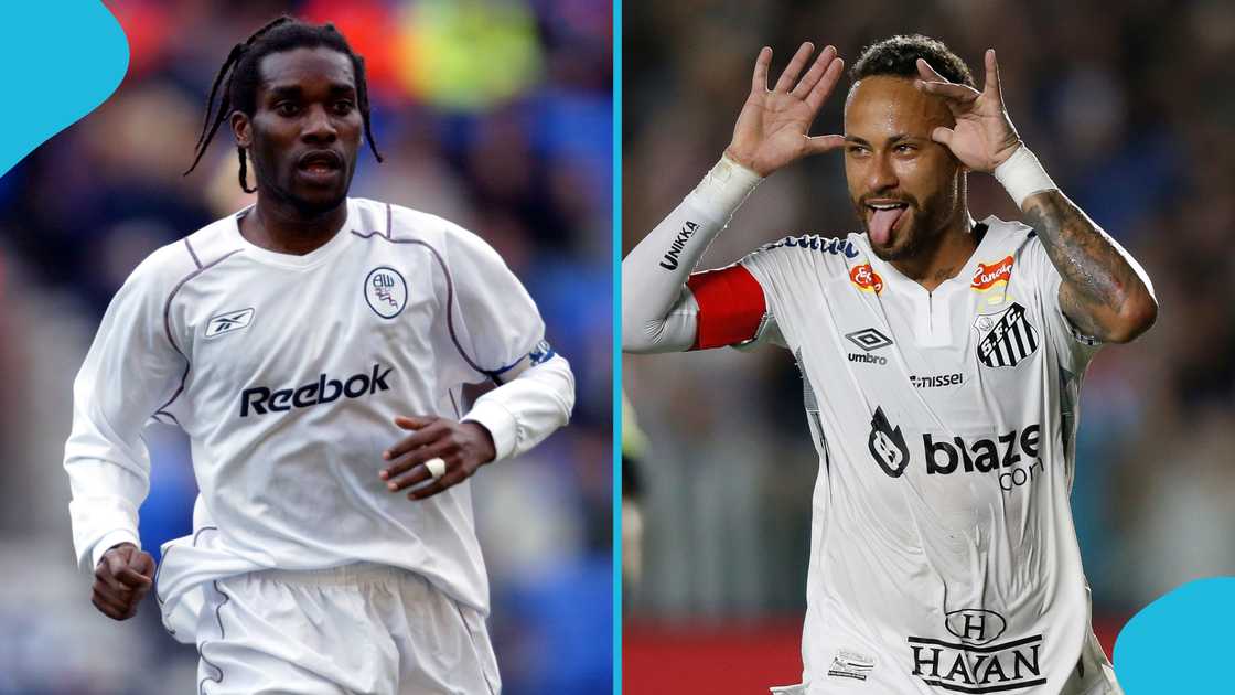 Manchester United Icon Picks Better Dribbler Between Jay Jay Okocha and Neymar Manchester United Icon Picks Better Dribbler Between Jay Jay Okocha and Neymar