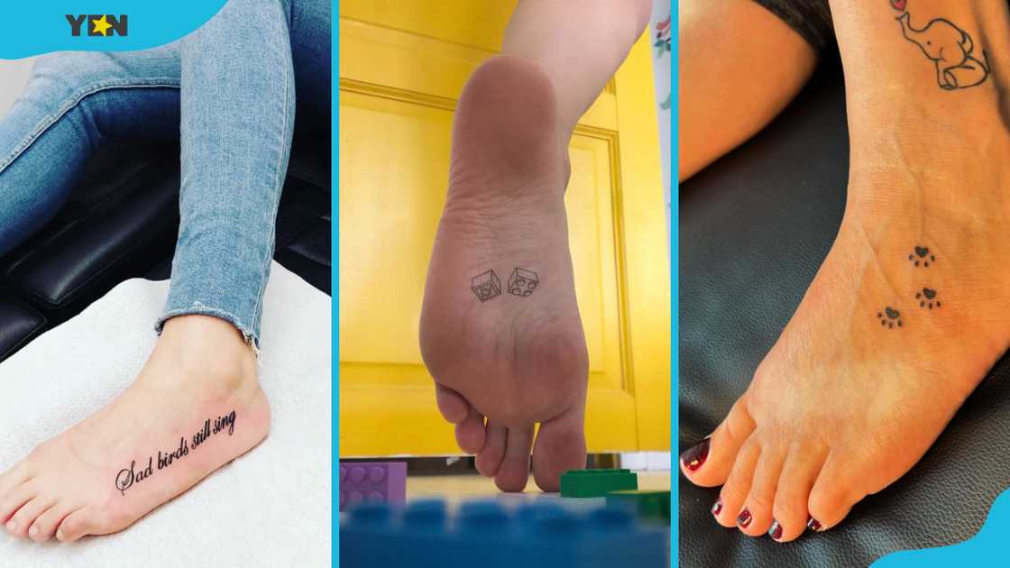 Unique foot tattoos