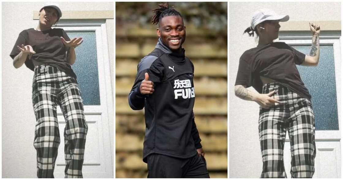 Christian Atsu's wife dances in video Christian Atsu's wife dances in video