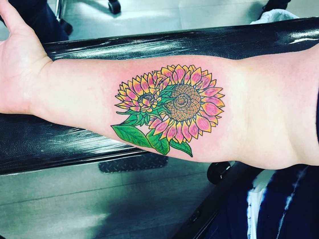 Sunflower tattoo Sunflower tattoo