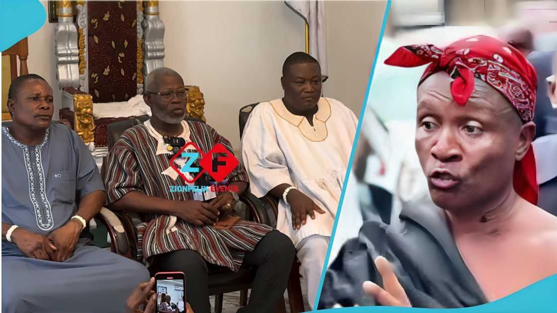 Daddy Lumba burial controversy, Nungua Gborbu Wulomo Palace, Ga traditional authorities, Ebenezer Oppong lawsuit, Ga-Adangbe traditions, traditional leadership press briefing, exhumation threat, Abusuapanin Kofi Owusu, burial rites violations