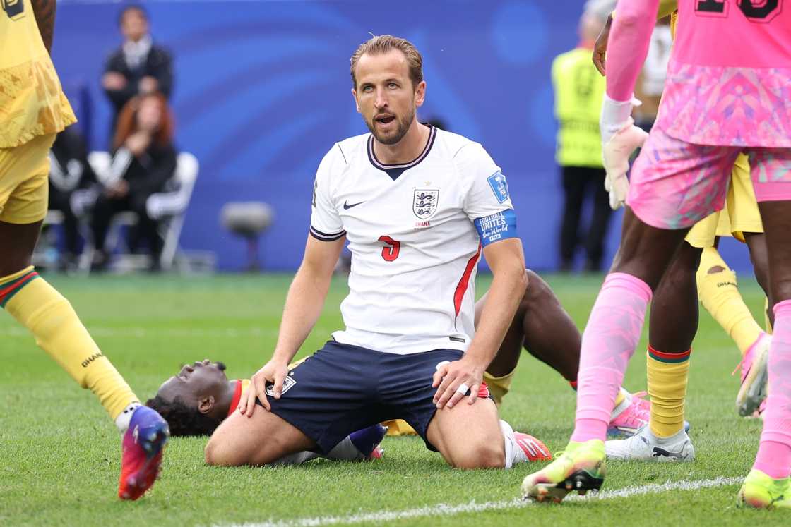 Harry Kane, Ghana national team, England World Cup, 2026 FIFA World Cup, post-match interview, netizens reactions, Djed Spence, Thomas Partey, England vs Ghana, football comments.