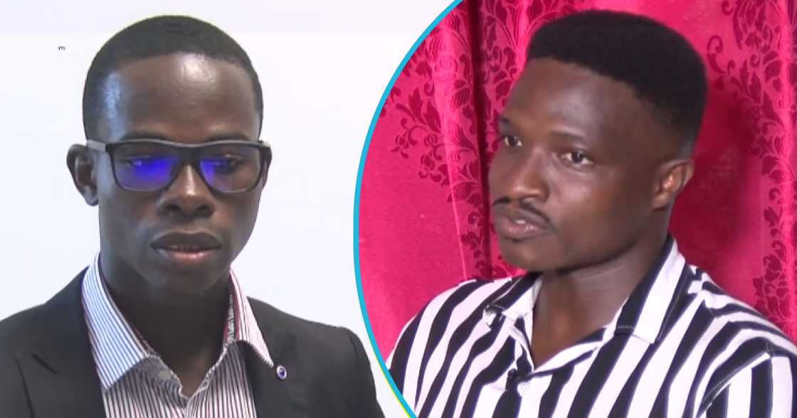 Photos of Emmanuel Teye Jnr and Kyere. Photos of Emmanuel Teye Jnr and Kyere.