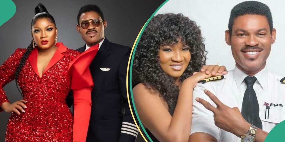 Omotola Jalade Ekeinde's hubby marks 56th birthday on their 28th wedding anniversary.