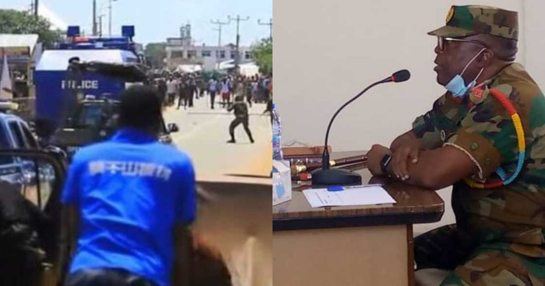 Ejura shootings: We shot at protestors because they fired shots at us first– Army Command head Ejura shootings: We shot at protestors because they fired shots at us first– Army Command head