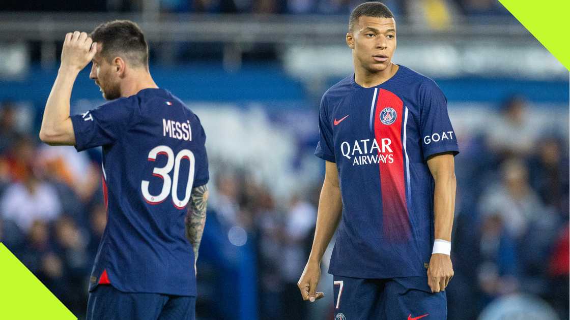 Kylian Mbappe played 67 games alongside Lionel Messi during their time at PSG.