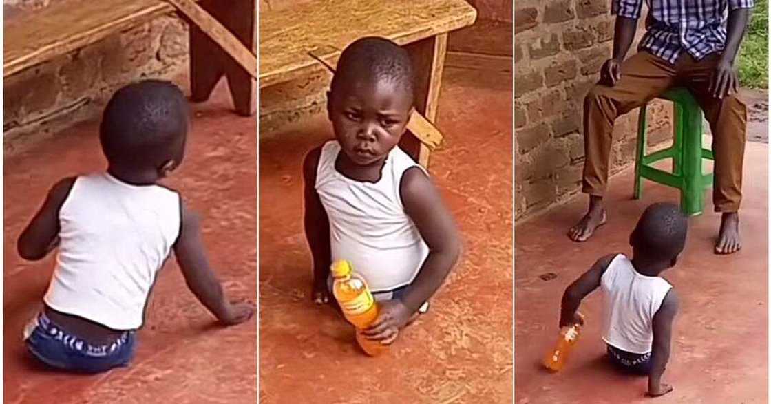 Little boy without legs stirs emotions