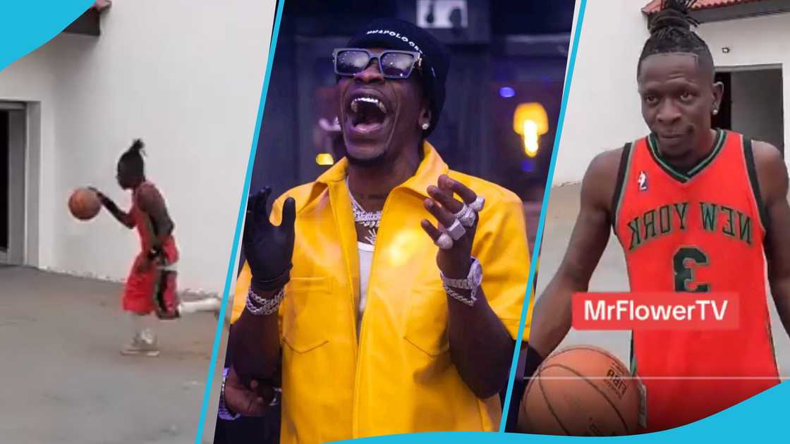 Shatta Wale: Dancehall Musician Shows Off His Basketball Skills in New Video Shatta Wale: Dancehall Musician Shows Off His Basketball Skills in New Video