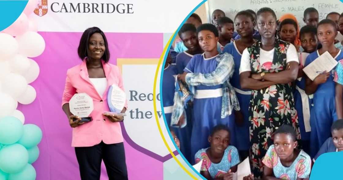 Ghanaian teacher, Portia Dzifa Dzilah, cambridge teacher award, 2025 teacher award, Pakro Anglican Basic School, Cambridge award Ghana Ghanaian teacher, Portia Dzifa Dzilah, cambridge teacher award, 2025 teacher award, Pakro Anglican Basic School, Cambridge award Ghana