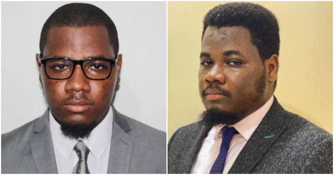 Ghanaian twin brother graduates with first-class degrees in law from UG Law School. Ghanaian twin brother graduates with first-class degrees in law from UG Law School.