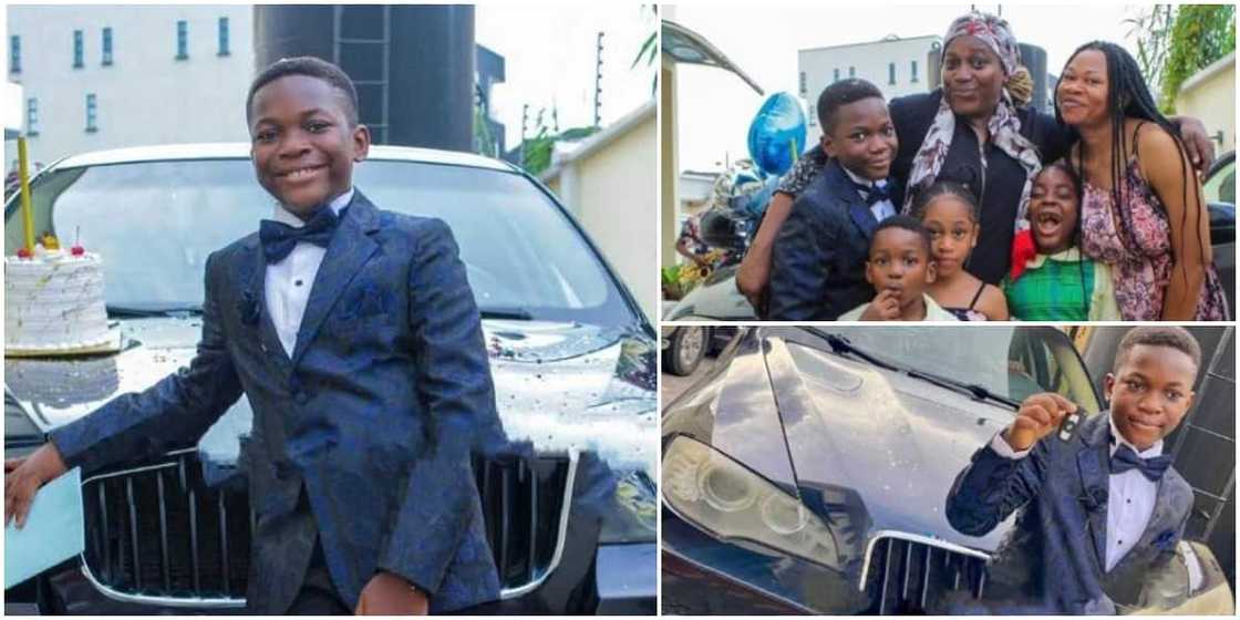 Massive reactions as boy gets new car as gift to mark his birthday Massive reactions as boy gets new car as gift to mark his birthday