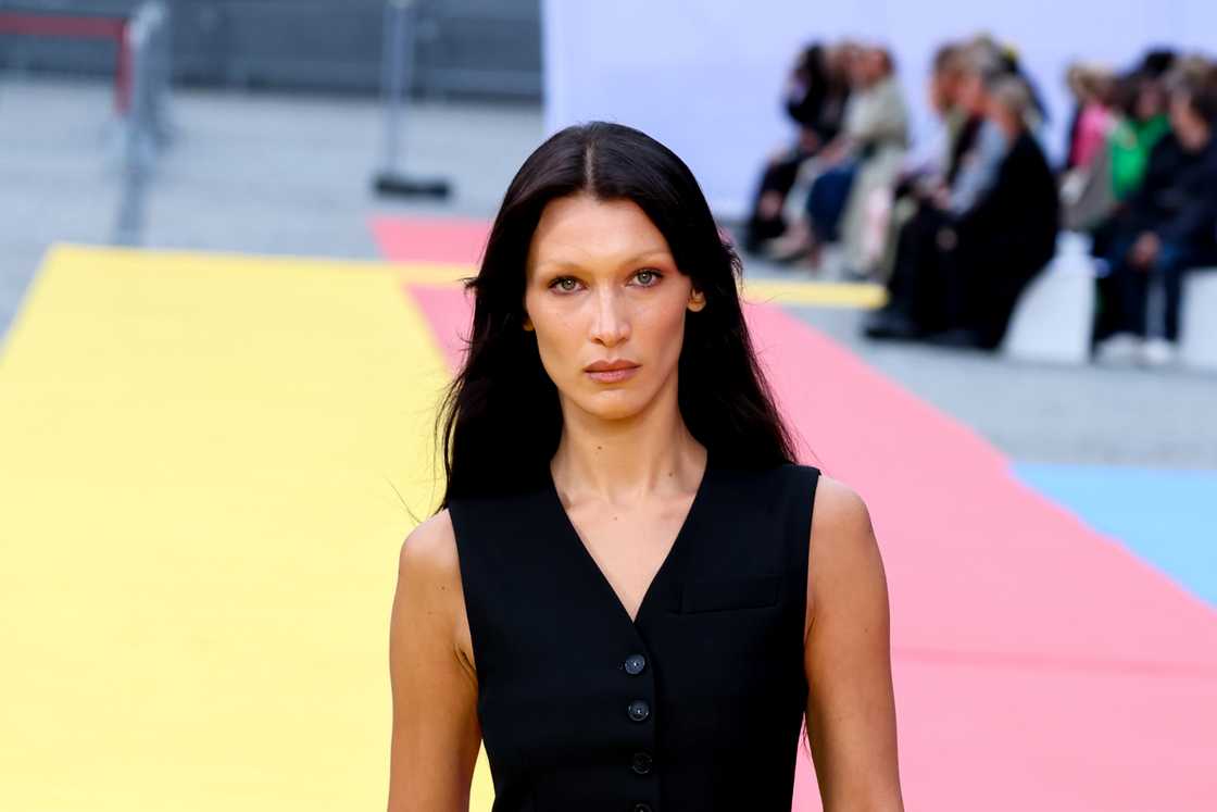 Bella Hadid before and after Bella Hadid before and after