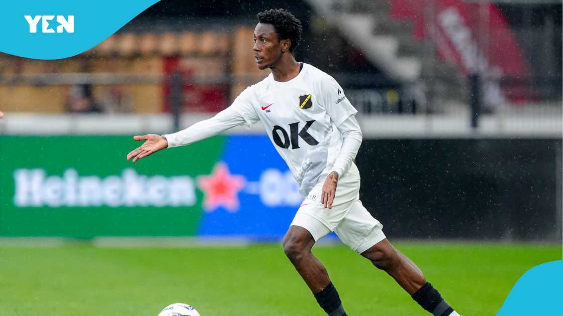 Kamal Sowah, NAC Breda, AZ Alkmaar, Eredivisie, Dutch top flight, Black Stars. Kamal Sowah, NAC Breda, AZ Alkmaar, Eredivisie, Dutch top flight, Black Stars.