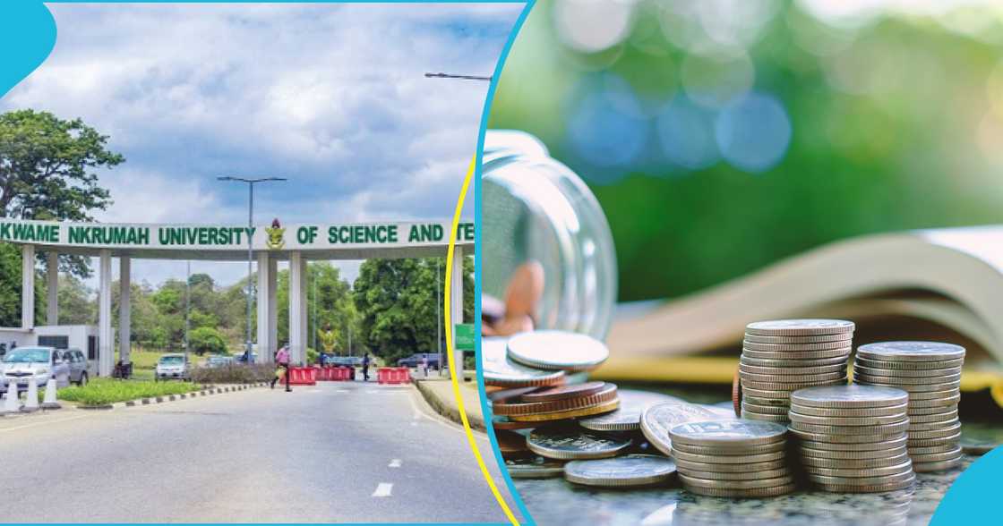 KNUST students protest management's 70% before exams directive KNUST students protest management's 70% before exams directive