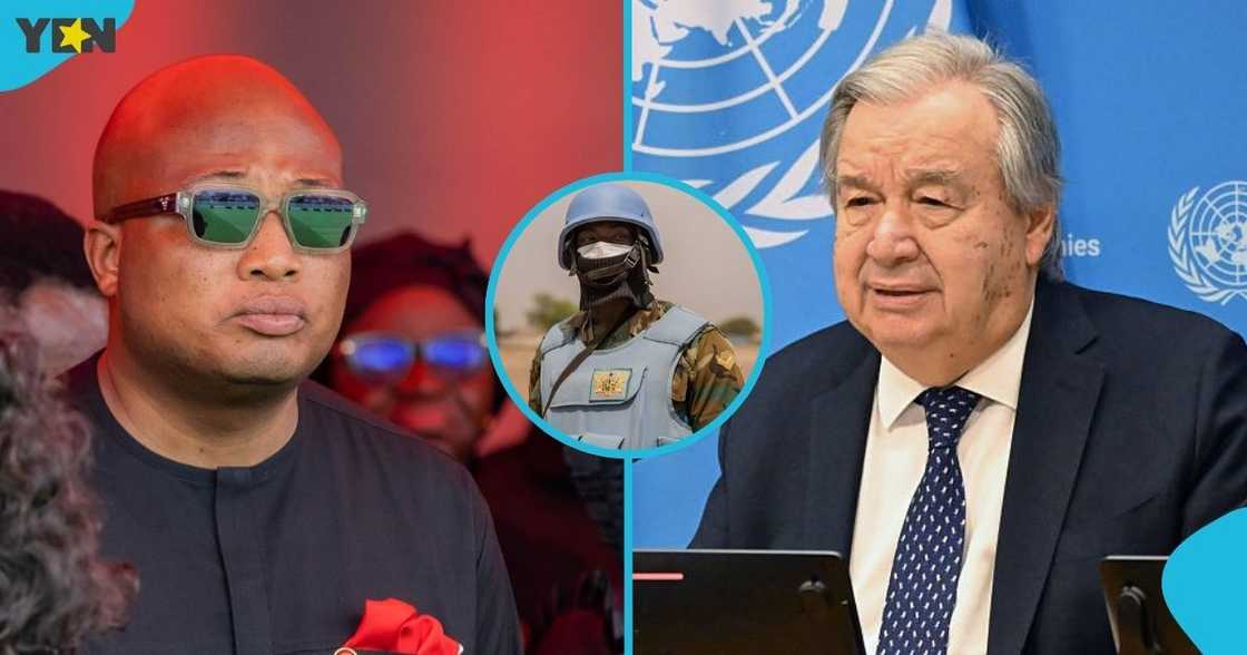 Samuel Okudzeto Ablakwa, Ghana Armed Forces, GAF, Ghanaian soldier, Lebanon, UNIFIL, United Nations, US, Israel, Iran, UN General-Secretary, António Guterres Samuel Okudzeto Ablakwa, Ghana Armed Forces, GAF, Ghanaian soldier, Lebanon, UNIFIL, United Nations, US, Israel, Iran, UN General-Secretary, António Guterres