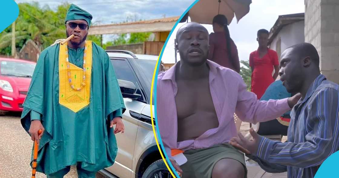 Akabenezer, Mr Likee, Ghanaian YouTuber, Ghanaian comic, Comedian, Woman and Akabenezer, Woman cries, Akabenezer's fan. Akabenezer, Mr Likee, Ghanaian YouTuber, Ghanaian comic, Comedian, Woman and Akabenezer, Woman cries, Akabenezer's fan.