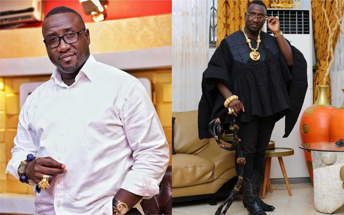 Gifty Anti and her husband on the KSM show Gifty Anti and her husband on the KSM show