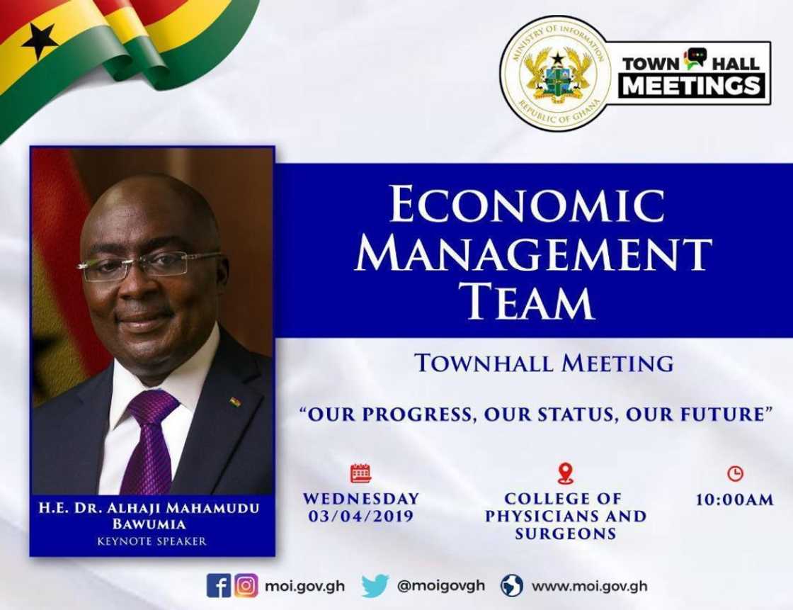 Bawumia to address Ghanaians on economy on April 3 Bawumia to address Ghanaians on economy on April 3