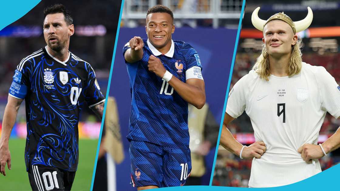 2026 FIFA World Cup, World Cup Golden Boot standings, Kylian Mbappé, Lionel Messi, Erling Haaland, Ousmane Dembele, Vinicius Junior, World Cup goals. 2026 FIFA World Cup, World Cup Golden Boot standings, Kylian Mbappé, Lionel Messi, Erling Haaland, Ousmane Dembele, Vinicius Junior, World Cup goals.
