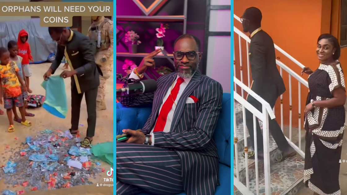 Ogyaba, Ogyaba's wife, Abigail Boakye, Donation, Ogyaba's side chic, Cassie Ogyaba, Ogyaba's wife, Abigail Boakye, Donation, Ogyaba's side chic, Cassie