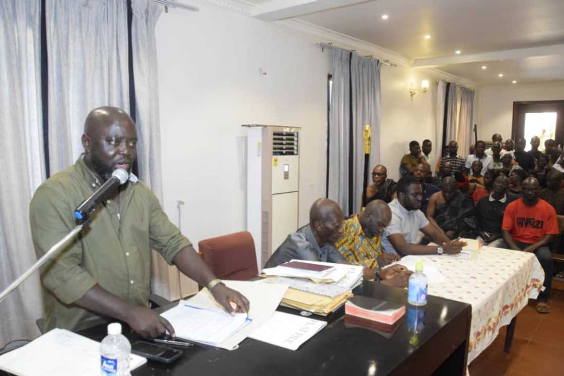 A witness gives evidence against Nana Darkwa's involvement in Galamsey. A witness gives evidence against Nana Darkwa's involvement in Galamsey.