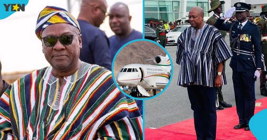 President John Mahama, presidential jet, President Denis Sassou N’Guesso, Brazaville, Congo, investiture ceremony President John Mahama, presidential jet, President Denis Sassou N’Guesso, Brazaville, Congo, investiture ceremony