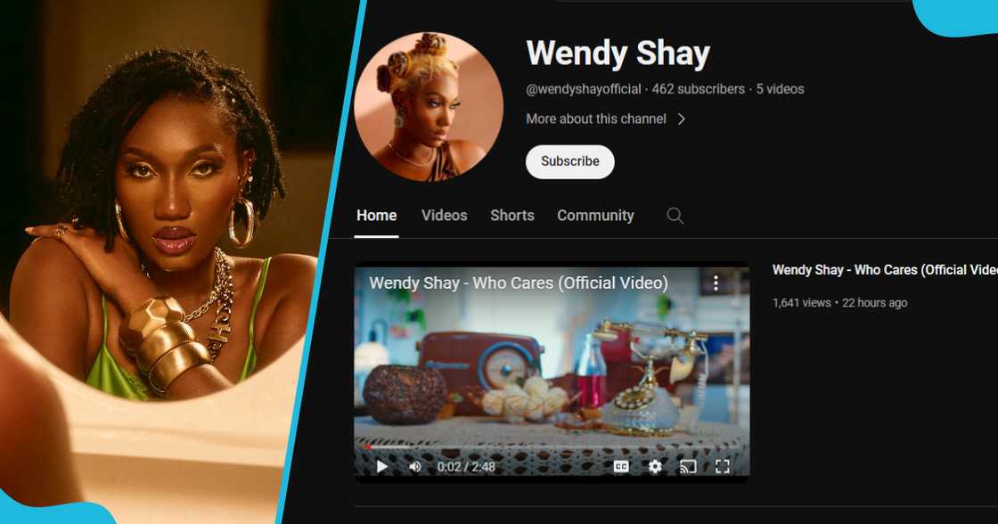 Wendy Shay's new YouTube Channel Wendy Shay's new YouTube Channel