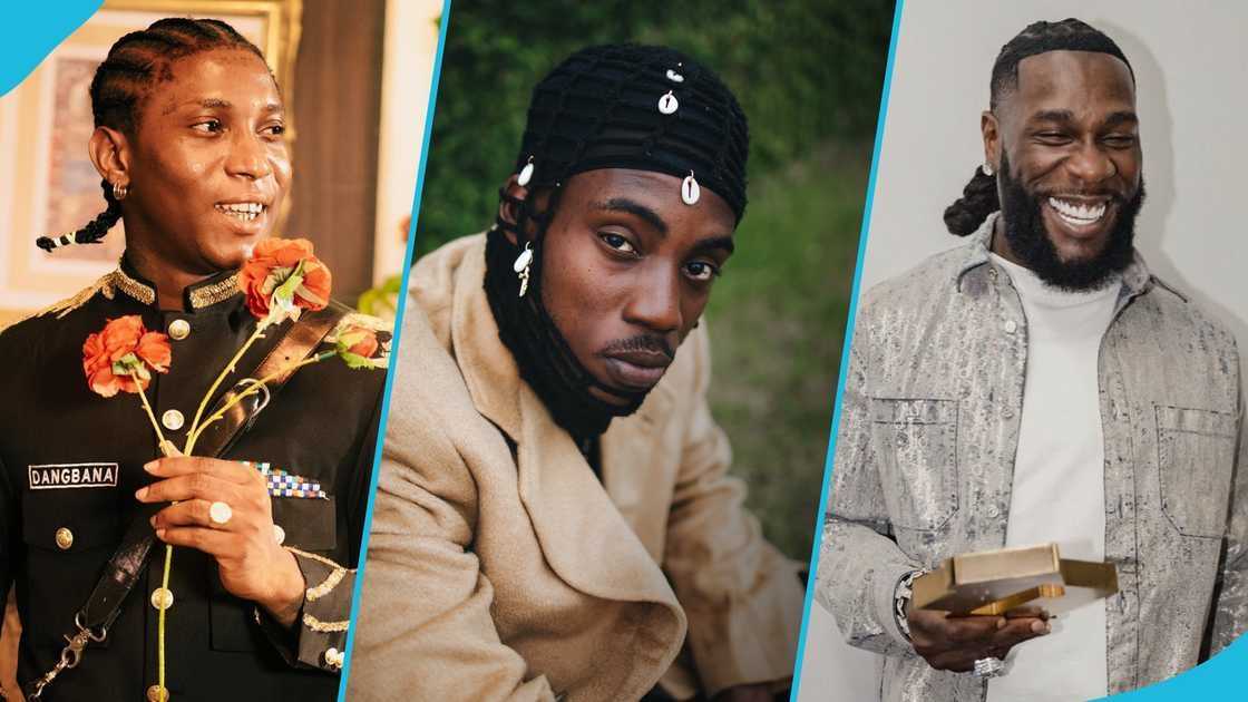 AraTheJay, Bella Shmurda, Burna Boy, Fire song, Obi's House, Ghanaian songs. Nigerian songs