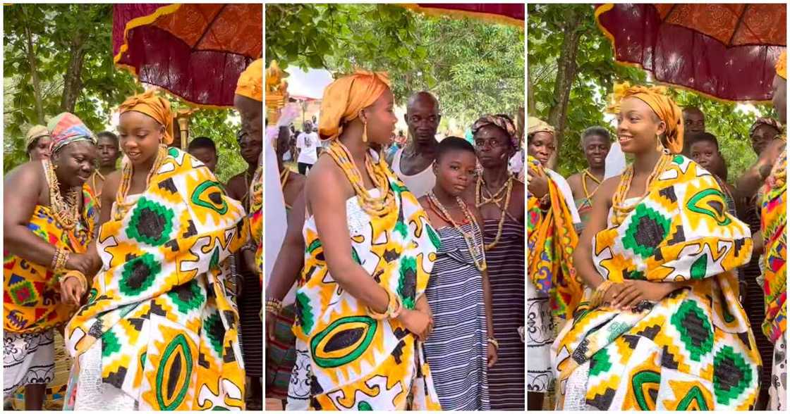 Ghana's Most Beautiful: AikoAdade Enstooled As Development Warrior In Oti Region Ghana's Most Beautiful: AikoAdade Enstooled As Development Warrior In Oti Region