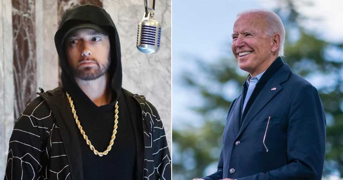 Eminem fans rally to show Biden support: Michigan did the thing